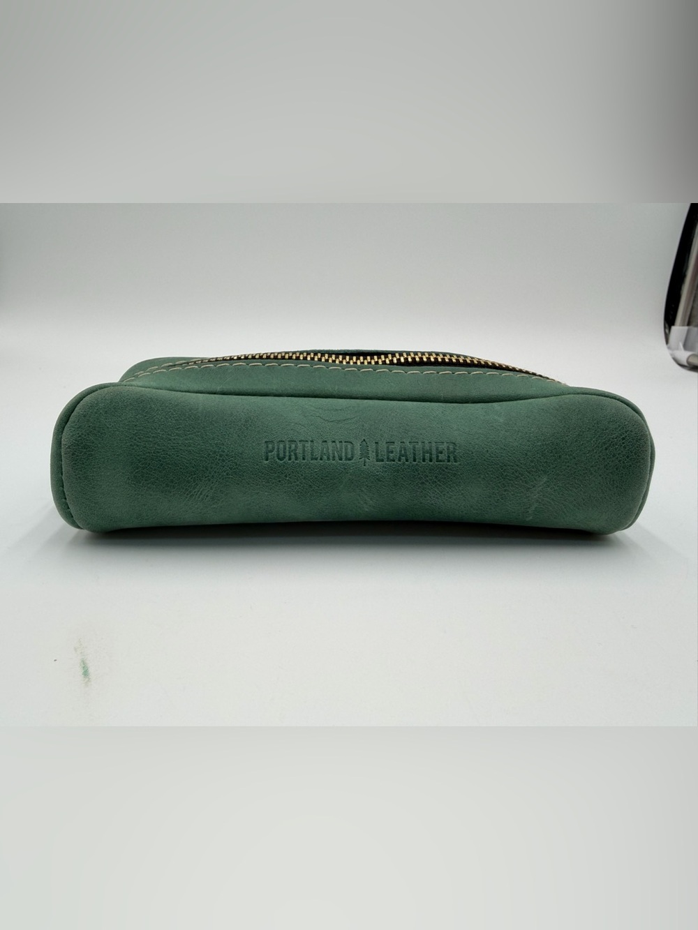 Portland leather ballpark pouch